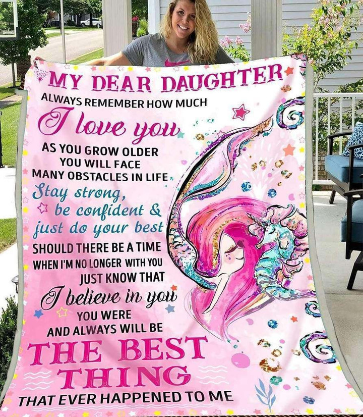 Daughter - The Best Thing Fleece Blanket Dhc2711389Vt