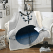 Neptune and Saturn - Visual Music Art For Fans Sherpa Fleece Blanket