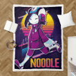 noodle art retro - Music Sherpa Fleece Blanket
