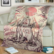 Okami New 3D Throw Blanket All Over Print Large Size 60x80 Inches Blanket18