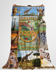 
	Giraffe Make Me Happy You Not So Much Fleece Blanket