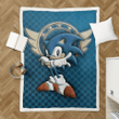 Classic Game Sonic - Retro Classic Games Sherpa Fleece Blanket