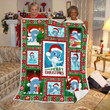 Viticstore™ Dolphin Merry Christmas - 3D ultra-soft Fleece Blanket gift fleece blanket gift ideas Christmas Presents