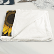 Sunflower Owl Sherpa Blanket W2309144