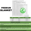 FamilyGater Blanket - Hawaii Turtle Blanket (White) A6