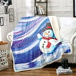 Snowman Yq3001236Cl Fleece Blanket