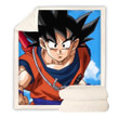 Dragon Ball Z Son Goku #2 Blanket – Hoodie Blanket Super Soft Cozy Sherpa Fleece Throw Blanket – Hoodie Blanket