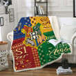 Harry Potter Hogwarts Throw Blanket for Adults and Kids