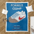 Forrest Gump art movie - Movies And Tv Art Sherpa Fleece Blanket