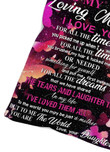 To Mother blanket from daughter "To my loving mother I Love You for All the times you picked me up when I was down" blanket gift for Mom with meaningful word Mother's day gifts - FSD1256