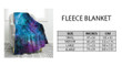 Peacock Fleece Blanket All Over Prints