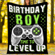 Birthday Boy Time To Level Up Video Game Fleece Blanket Great Customized Blanket Gifts For Birthday Christmas Thanksgiving Graduation