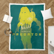 Predator movie art print - Movies And Tv Art Sherpa Fleece Blanket