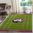 FLORIDA STATE SEMINOLES Football Field Carpet Rug Area Rug