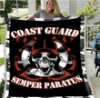 
	Coast Guard Veteran - Veteran Blanket, Coast Guard, Us Veteran, Quotes Blanket Atm-Cgbl3 Fleece Blanket