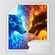 Fire And Ice Fox Clh2511173F Sherpa Fleece Blanket