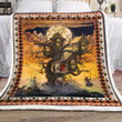 Halloween House Witches Gs-Cl-Kc1707 Fleece Blanket