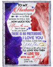 There Is No Pretending I Love You Rings To My Husband Yq0302114Cl Fleece Blanket