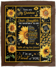 Dear Daughter More Than Anything In This World I Want You To Know I Love You Gs-Cl-Dt1303 Fleece Blanket