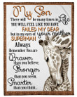 My Son There Will Be Many Times In Life Fleece Blanket