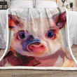 Pig Xa0501439Cl Fleece Blanket