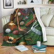 Book Dragon- In A World Full Of Bookworms Flecee Blanket Personalized Gift