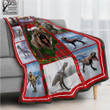 Dinosaurs Christmas Is Coming Blanket Cool Gifts For Teenage Guys Christmas Presents