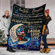 Dachshunds To My Amazing Daughter Christmas Blanket Family Presents Dachshund Merchandise