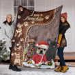 Love Frenchies Blanket Christmas Winter With French Bulldog Gift Ideas For Couples