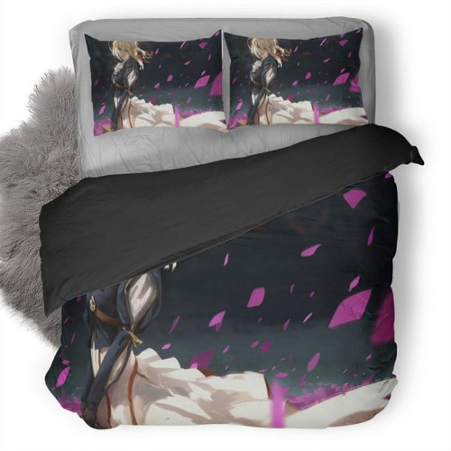 Violet Evergarden Fanart Bedding Set