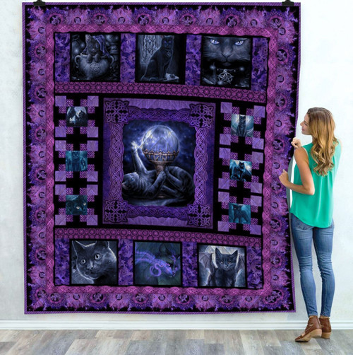 Black Cat Quilt Blanket C9B150602Ct