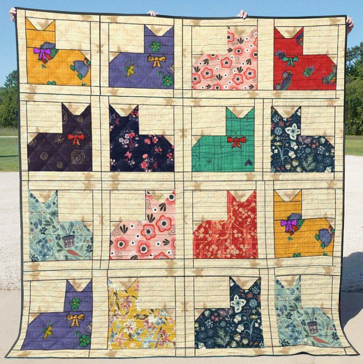 Cat Qh180703B Tbg Quilt Blanket
