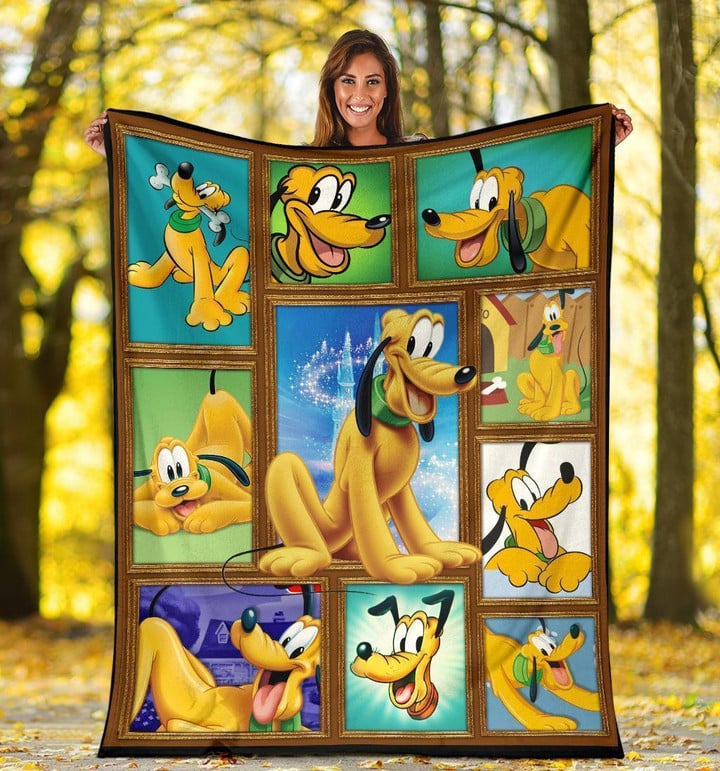Amazon Best Seller Cute Pluto Disney Fleece Blanket