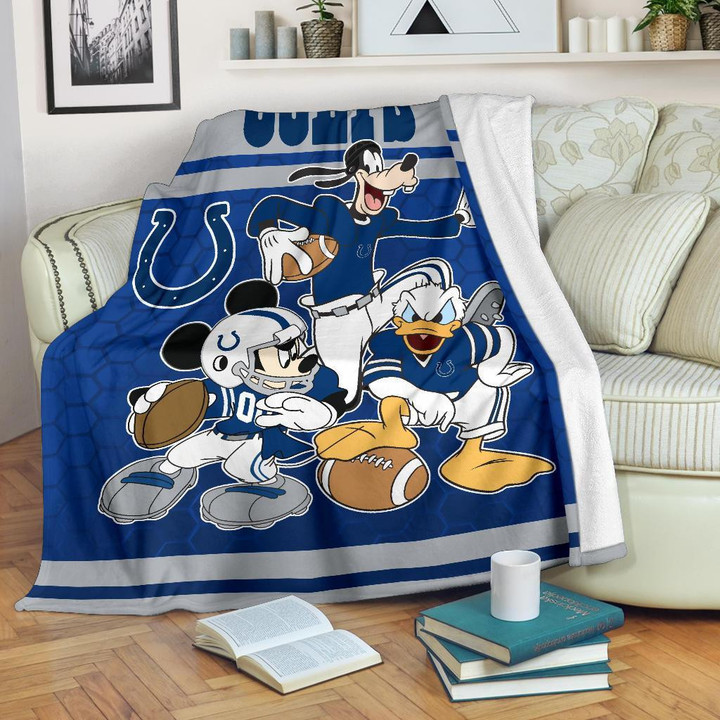 Amazon Best Seller Disney Colts Team Football Fleece Blanket