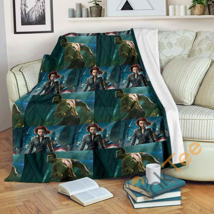 Avenger Hulk Premium Fleece Blanket