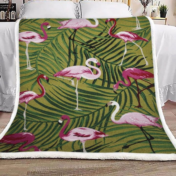 Flamingo Fleece Blanket All Over Prints