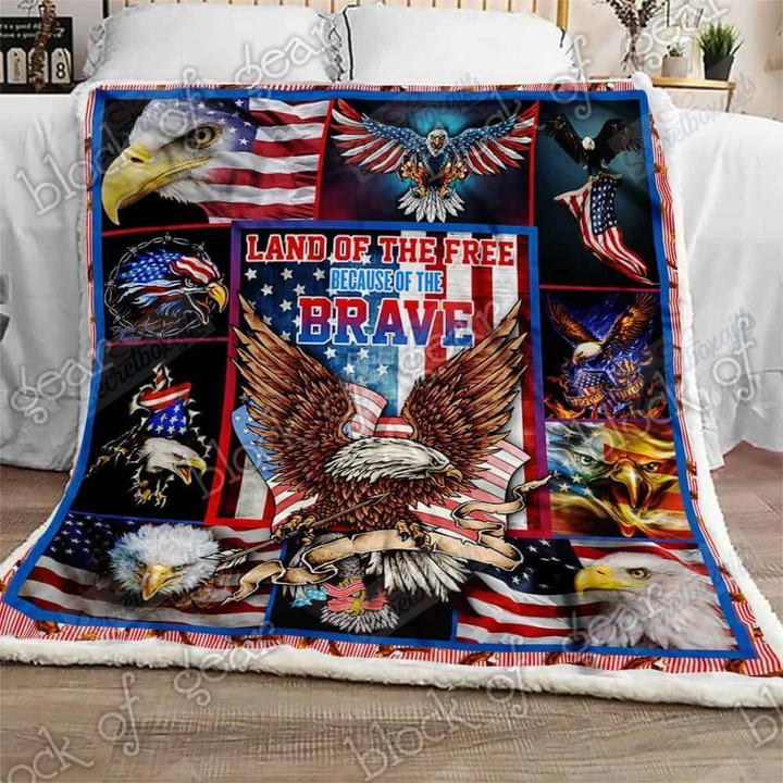 American Eagle Gs-Cl-Ld2810 Fleece Blanket
