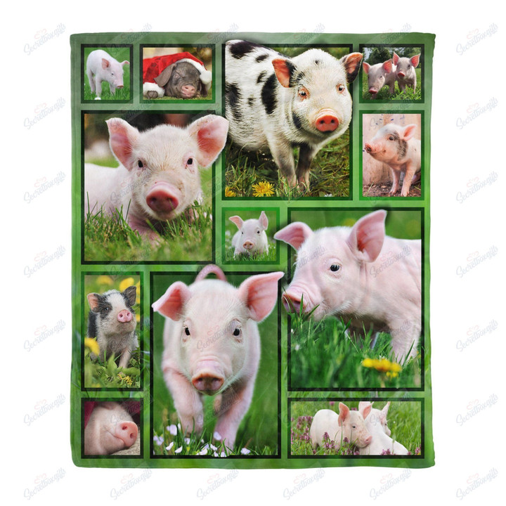 Baby Pig Gs-Cl-Ml0403 Fleece Blanket
