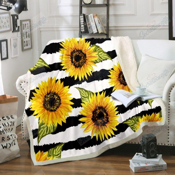 Sunflowers Gs-Cl-Kc1307 Fleece Blanket