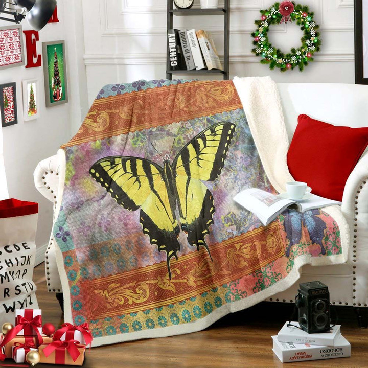 Butterfly Tt2812099Tt Sherpa Fleece Blanket