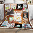 Coffee And Cats Sofa Throw Blanket Ttb04