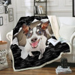 Rat Terrier Dog Clh2412436F Sherpa Fleece Blanket