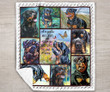 Rottweilers Clh0312154F Sherpa Fleece Blanket