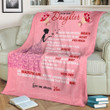 
	Congratulation Gift Blanket To My Dear Daughter - You Make Me So Proud To Know That You Are Mine