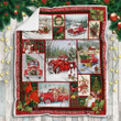 Red Truck Christmas Clm0512419S Sherpa Fleece Blanket