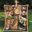 Lion Cub Gs-Cl-Nt2510 Fleece Blanket