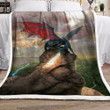 Dragon Ml0611074F Sherpa Fleece Blanket