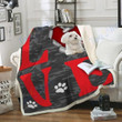 Customs Blanket Maltese Dog Blanket - Valentines Day Gifts - Fleece Blanket