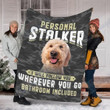 Goldendoodle Personal Stalker Gs-Cl-Dt1003 Fleece Blanket