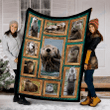 Customs Blanket 3D Otters Blanket - Fleece Blanket